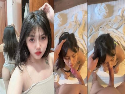 Em sướng điên với con hàng to dài cong